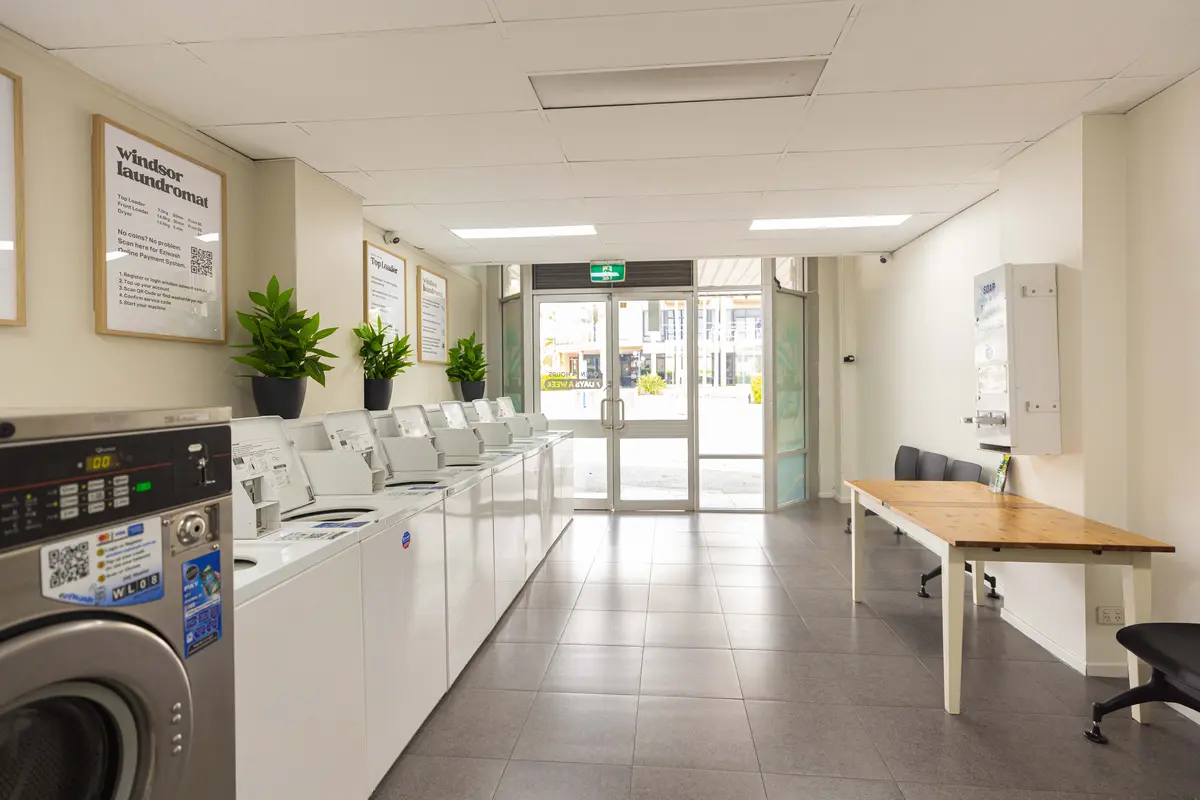 Windsor Laundromat Internal view